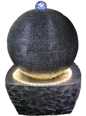 欧式风招财送礼落地摆件水景喷泉