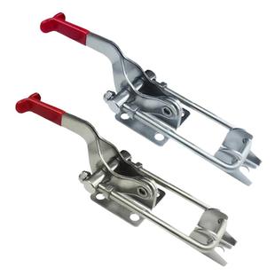 快速锁扣304不锈钢夹具可调节锁夹压紧器门栓40323-1搭扣箱扣夹钳
