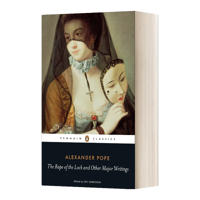 英文原版 The Rape of the Lock and Other Major Writings 秀发遭劫记和蒲柏其他主要著作 企鹅黑经典 英文版 进口英语原版书籍