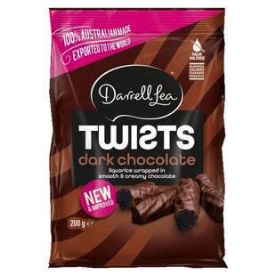 K13澳洲直邮Darrell Lea甘草Liquorice橡皮糖软糖巧克力160g 280g