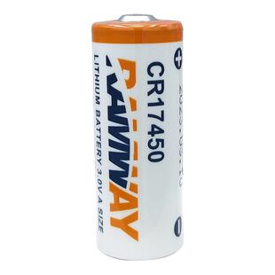 RAMWAY睿奕CR17450智能水表烟雾报警器罗盘方向仪传感器3V锂电池