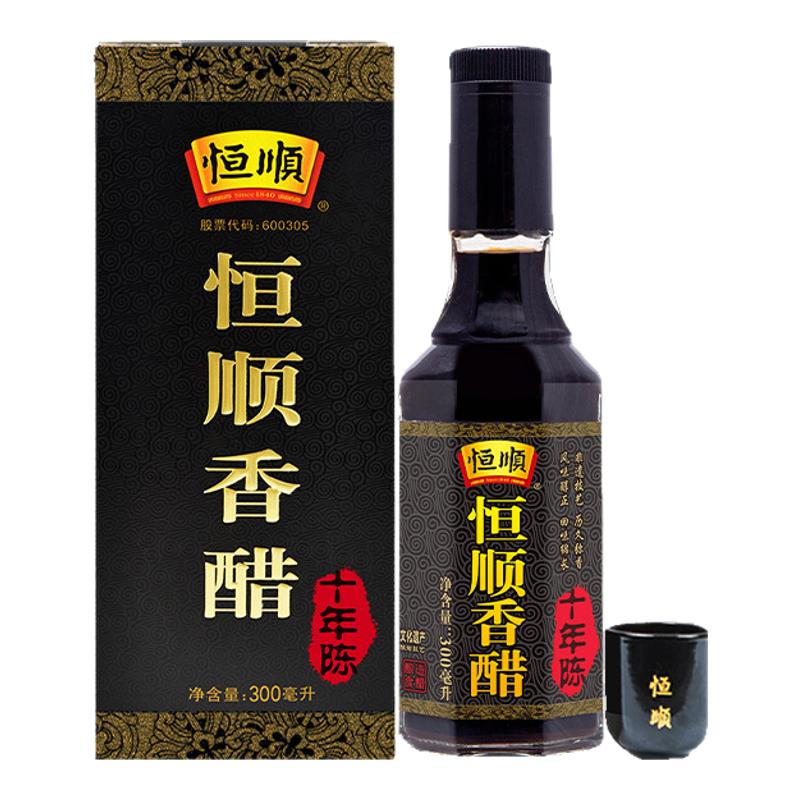 【恒顺-国家非遗】香醋300ml十年陈原浆八度镇江香醋纯粮酿造食醋