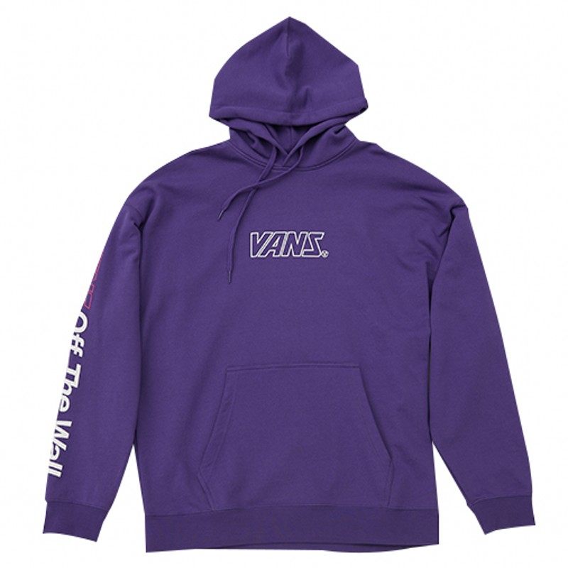 vans/范斯潮流运动女紫色套头衫
