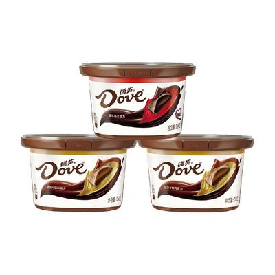 德芙巧克力牛奶234g*2+浓黑234g