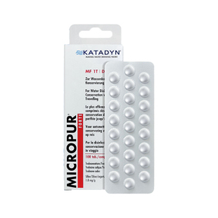 瑞士康迪KATADYN净水片直饮除菌消毒户外生存饮用水消毒粉MF 1T