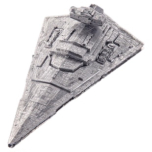 星球大战金属拼装模型歼星舰手工diy积木拼图飞船战机玩具摆件