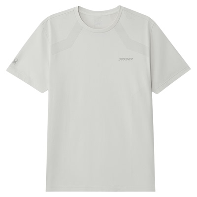 蜘蛛春夏男弹力舒适短袖圆领T恤