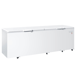 海尔冰柜家用商用300升及以上单温大容量茶叶海鲜卧式冷冻柜急冻