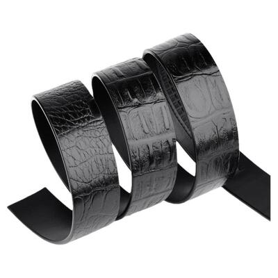 纯头层男士真皮皮带不带头