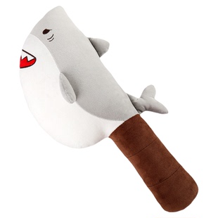 鲨鱼刀抱枕谐音梗沙雕菜刀玩偶男生朋友公仔搞笑毛绒玩具生日礼物