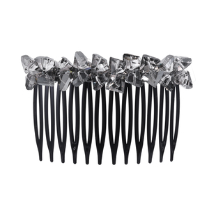 满钻公主头倒插梳发夹2026新款高端高颅顶蓬松神器轻奢高级感发卡