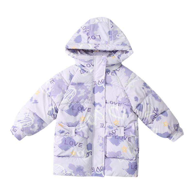 女童加厚冬季棉衣棉服