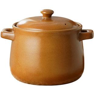 砂锅煲家用燃气灶专用陶瓷耐高温无釉土砂锅老式煲汤锅食品级砂锅