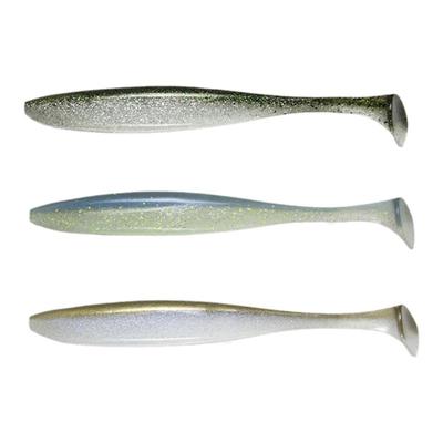 日本进口KEITECH Easy Shiner 路亚软饵软虫K牌T尾鱼JIG假饵黑坑