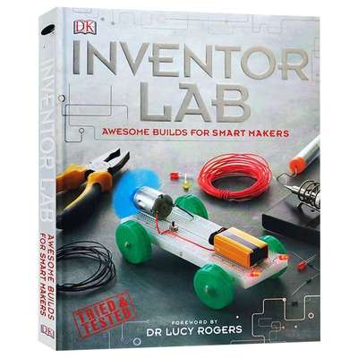 DK发明家实验室 英文原版 Inventor Lab Projects for genius makers 探索STEM学科 精装全彩 儿童科学科普知识 英文版进口英语书