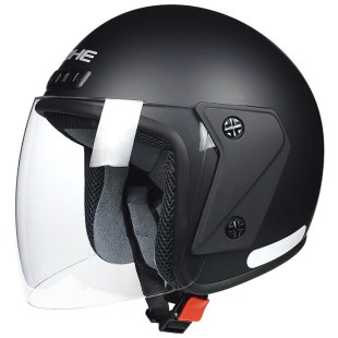 永恒新国标头盔电动车帽男女四季盔秋冬季半覆式摩托车安全成人灰