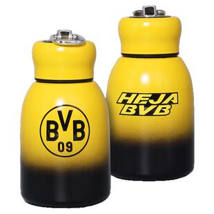 多特蒙德足球俱乐部｜黑黄渐变迷你保温杯球迷随身便捷杯
