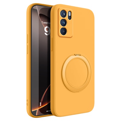 适用oppoReno6手机壳Reno6Pro/6Pro+新款oppo5G硅胶opopreno支点壳带支架套十全包防摔0pp0pporeno65G男女加