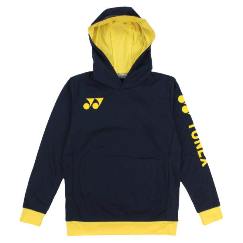 日本YONEX尤尼克斯羽毛球服男女长袖保暖外套宽松运动服连帽卫衣