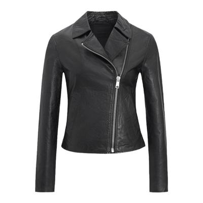 ALLSAINTS女士修身皮衣