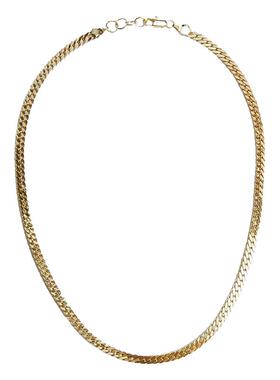 欧美基本款百搭高级感镀金项链