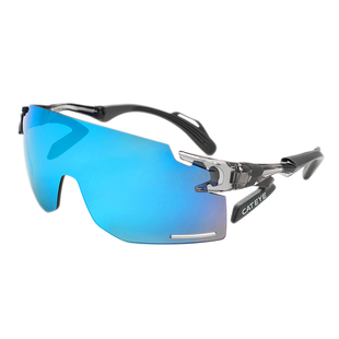 cateye猫眼无鼻托运动太阳镜偏光骑行眼镜男女款不起雾骑行变色镜