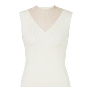 Koradior珂莱蒂尔商场同款2025秋新款气质针织背心烫钻吊带内搭女