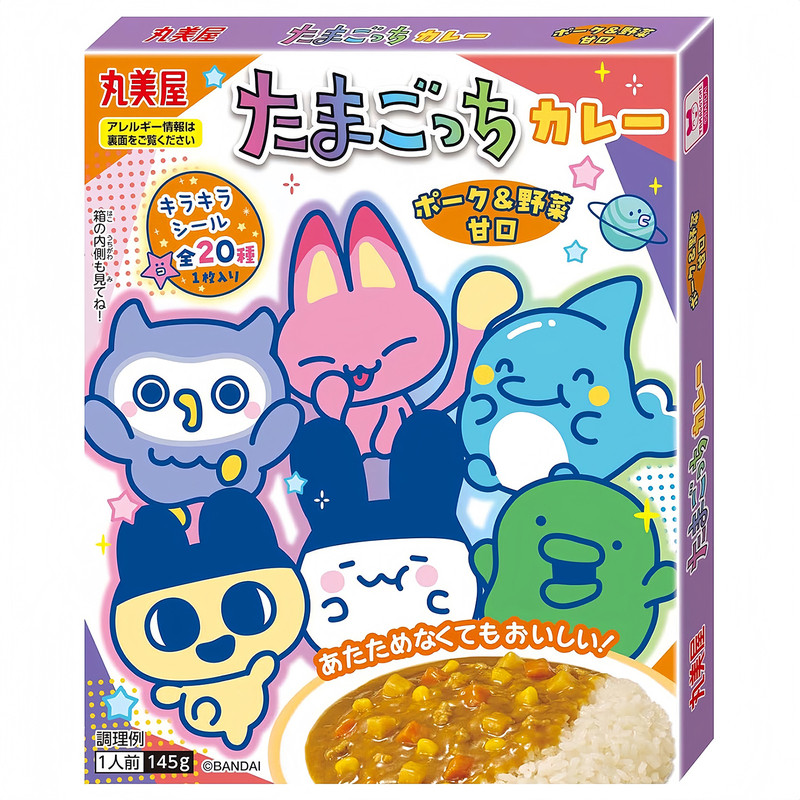 日本丸美屋咖喱酱拓麻歌子拌饭料