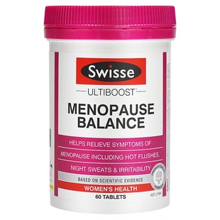 Swisse大豆异黄酮雌激素女性更年补充卵巢保养调理黄体酮中老年