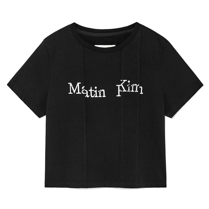 韩国MatinKim字母短袖T恤女