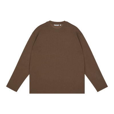 WassupHouse长袖云朵纱基础T恤