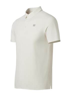 KOLON SPORT可隆户外休闲衣男士夏徒步全压胶圆领短袖POLO