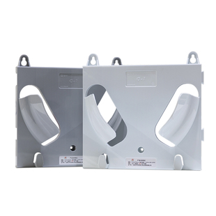 工地安全帽放置架摆放架壁挂式帽子收纳架展示架车间ABS材质头盔