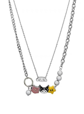 库洛米卡通可爱甜妹卫衣链