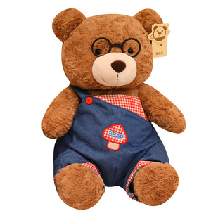 正版俏俏熊一对泰迪熊玩偶睡觉抱枕熊熊情侣礼物结婚高级压床娃娃