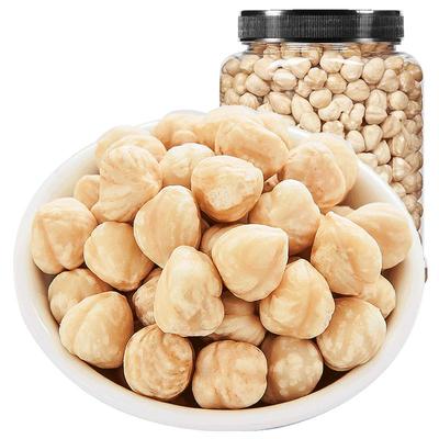 憨豆熊新货500g罐装坚果干大榛子