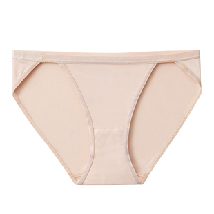 维纳斯半丁字内裤女性感T裤薄包臀无痕隐形窄边透气粉底液三角裤
