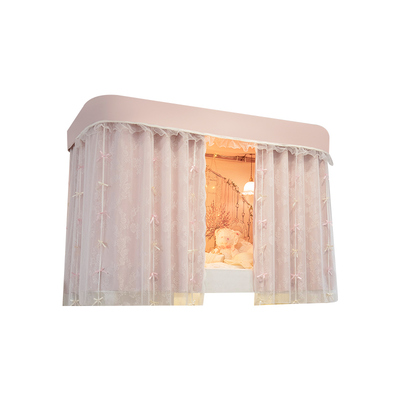 斐艺法式大学宿舍强遮光U型床帘