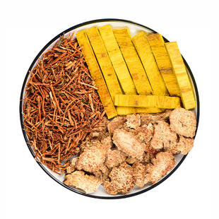 黄柏苍术龙胆草茶包二妙散组合中药材苍术和黄柏龙胆草牛膝泡水汤