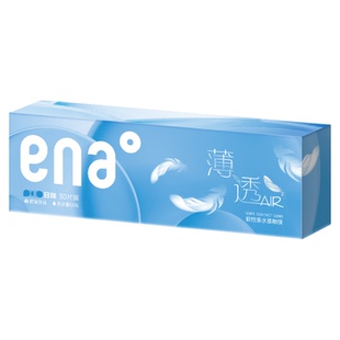 ena日抛30片隐形近视眼镜薄透系列一次性水润透明片官方旗舰正品