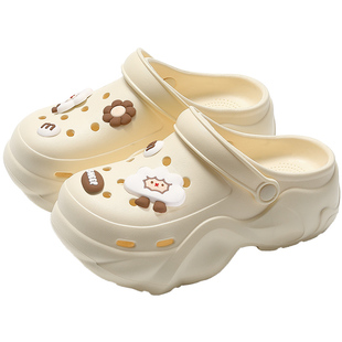 护士洞洞鞋女款2026新款eva防臭带足弓不累脚手术室拖鞋女夏外穿