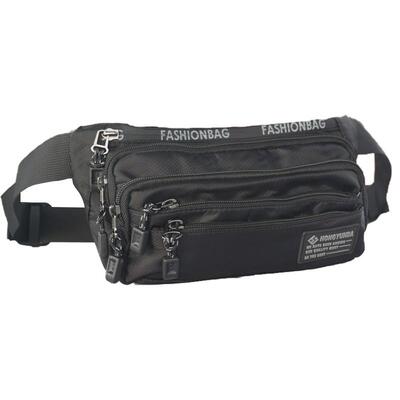 户外运动多隔层腰包可腰挂可胸挎