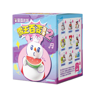 蜜雪冰城雪王百变日常2盲盒手办可爱摆件含隐藏生日礼物年货送礼