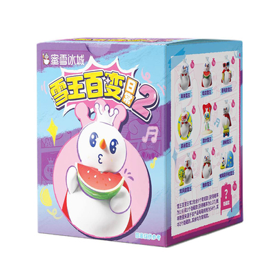 蜜雪冰城雪王百变日常2盲盒手办