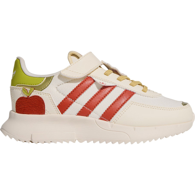 Adidas/阿迪达斯正品三叶草小童日常魔术贴时尚耐磨休闲鞋KI9887