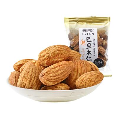 来伊份巴旦木仁500g坚果炒货零食