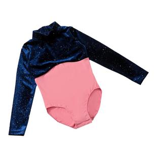 舞蹈服儿童女童体操服女童秋冬长袖芭蕾舞形体练功服套装中国舞跳