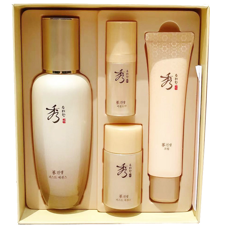 秀雅韩人参水前精华礼盒保湿紧致