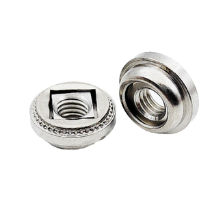 不锈钢浮动碳钢AS/AC压铆螺母锁紧调节螺帽非自锁LAC-M3/M4/M5/M6