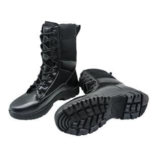 新式秋冬超轻子作训鞋男透气战术靴作训靴教官鞋高帮训练靴男美式